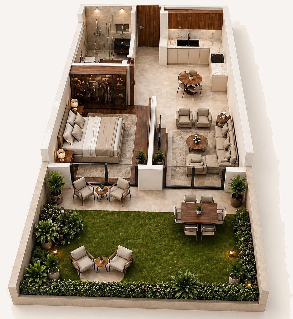 Plan F2 (Studio) — THE PEARL PLAZA